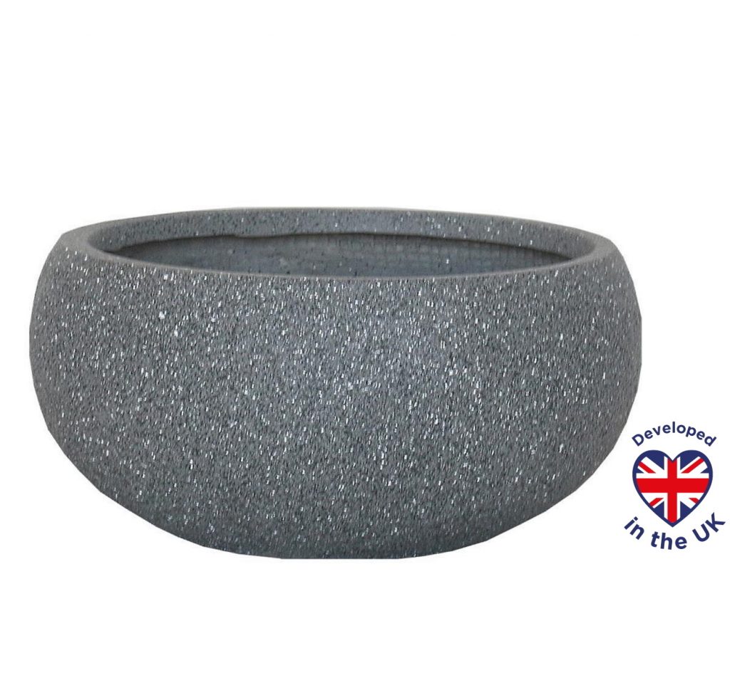 Bowl shaped planters UK buy bowl planter pots for garden flower IDEALIST