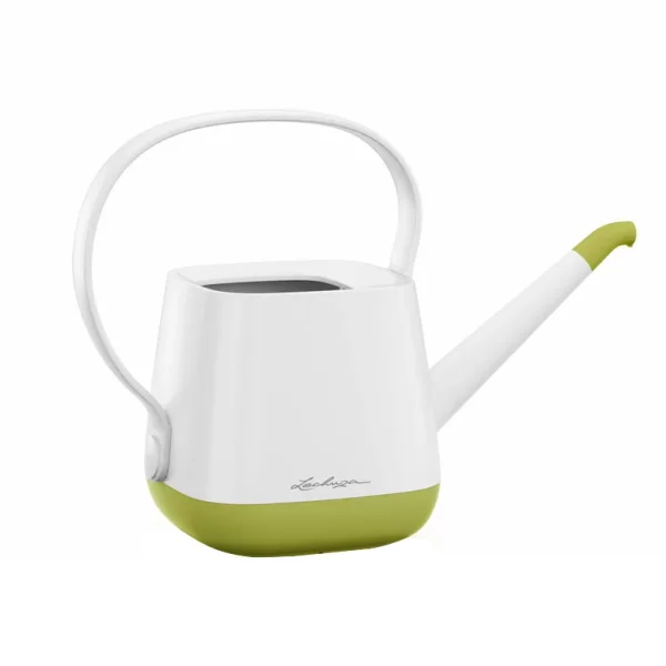 LECHUZA YULA Watering Can, White and Pistachio, 1.7 L