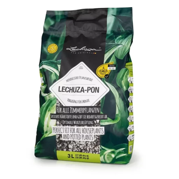 LECHUZA-PON Mineral Potting Mix (Plant Substrate), 18L
