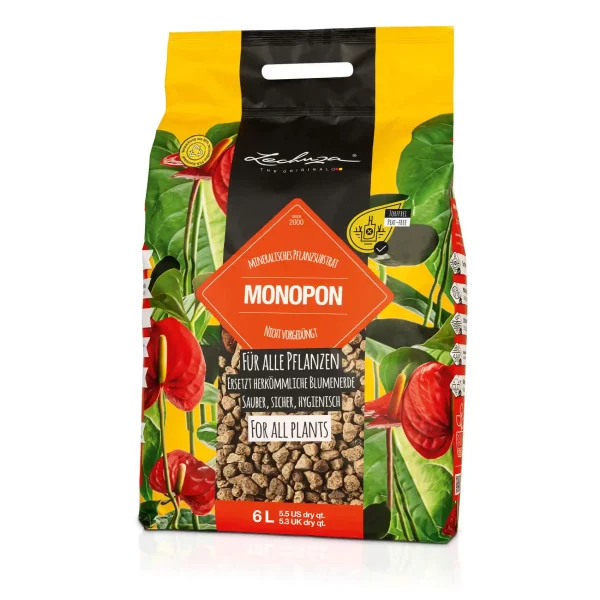 LECHUZA MONOPON Mineral Potting Mix, 12L